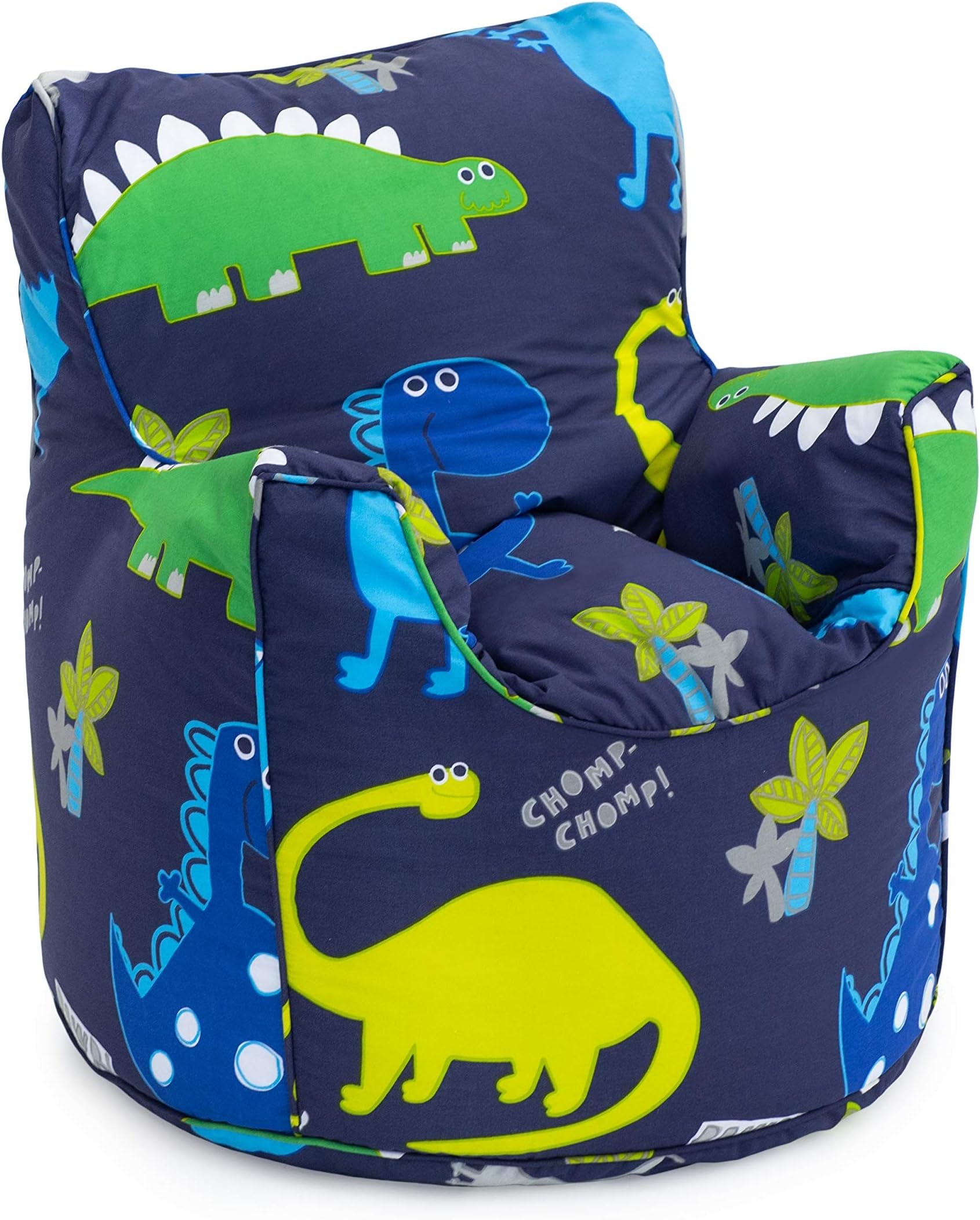 – Ready Steady Bed Kids Toddler Armchair | Comfy Children Furniture | Soft Child Safe Seat Playroom Sofa | Ergonomically Designed Bean Bag Chair (Dinosaurs)