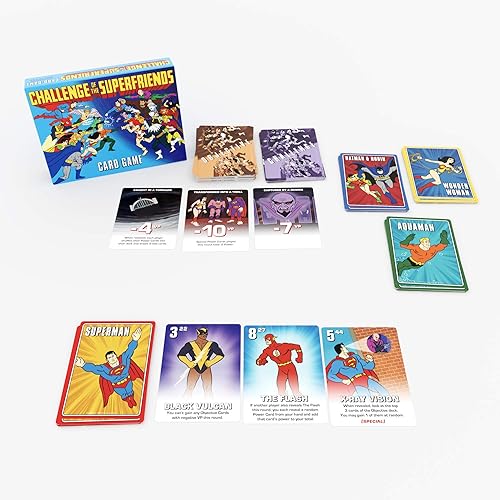 Miniatura 2 de Cryptozoic Entertainment Juego de cartas Challenge of The Superfriends, multicolor