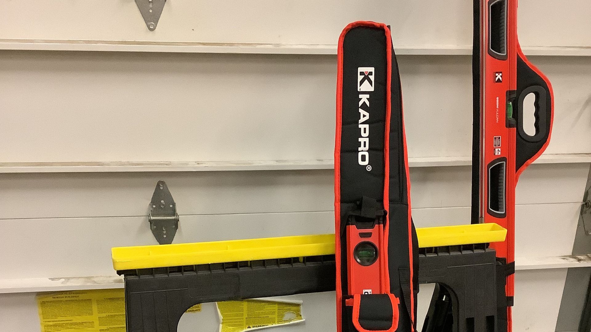 b aフロア10ケース Kapro - 3L1T Level Bag - Carry Case for 3 Levels+ 1 Toolbox Level