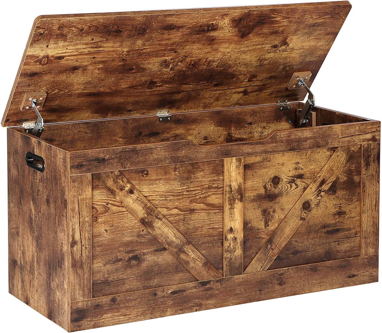 Timberer 39.4" Storage Chest, Wooden Storage Bench, Large