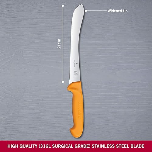 Miniatura 3 de Victorinox, Coltello da cucina per scuoiare swibo, lama normal da 8.3 in, manco en nailon, Giallo