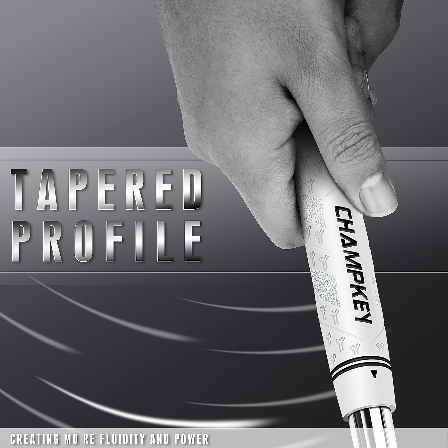 CHAMPKEY Y-PRO Performance Rubber Golf Grips 13 Pack with All Repair Kits - All Weather Control Golf Club Grips - Excellent Traction and Control Golf Rubber Grips