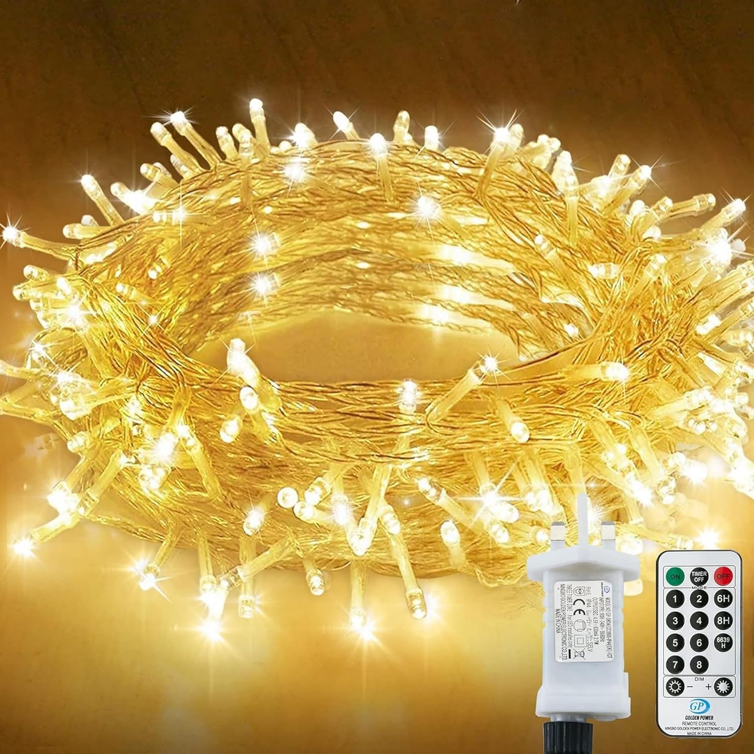 Fairy Lights Waterproof,220LED 22M Fairy Lights Plug in,String Lights