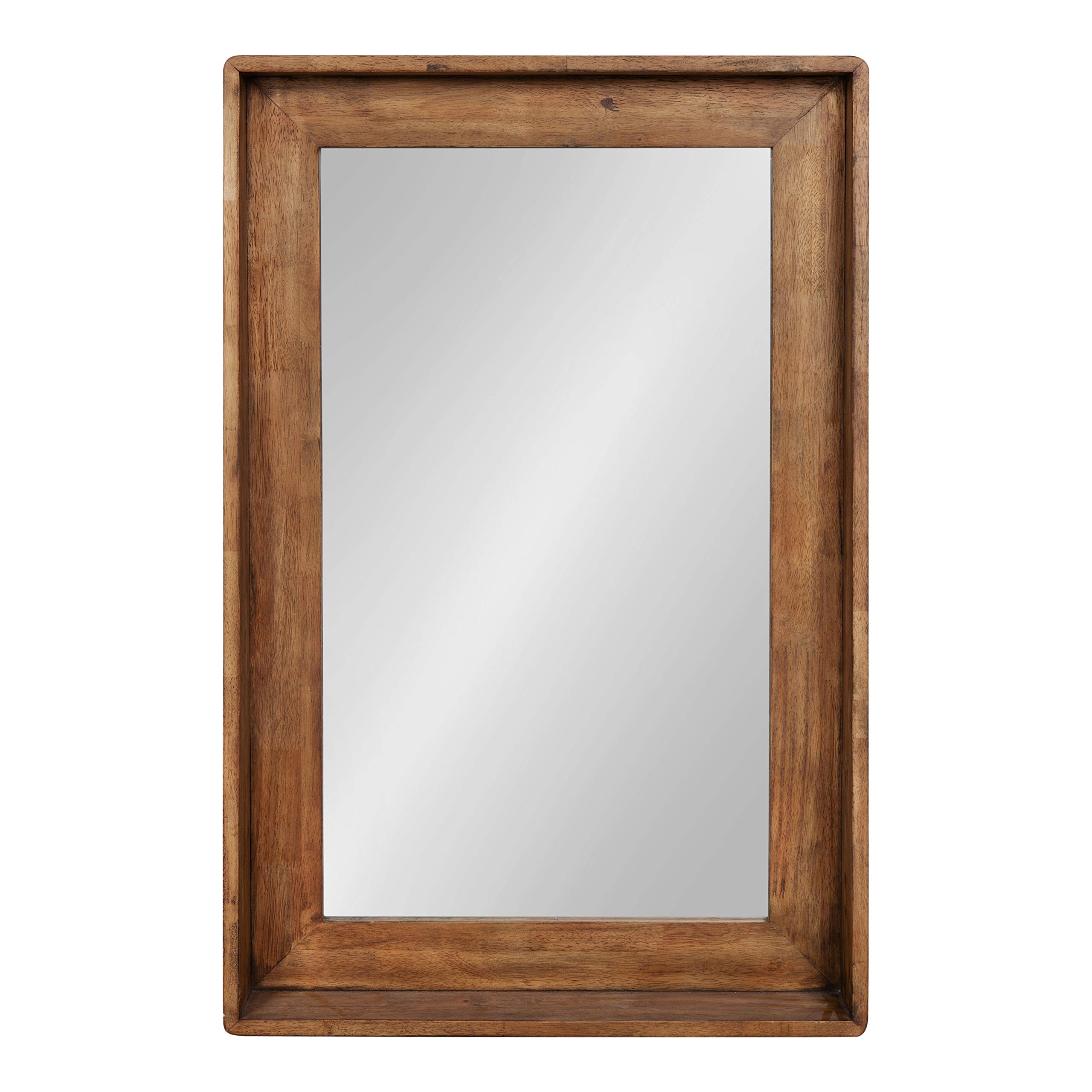 Amazon.com: Kate and Laurel Basking Vertical Wood Wall Mirror with