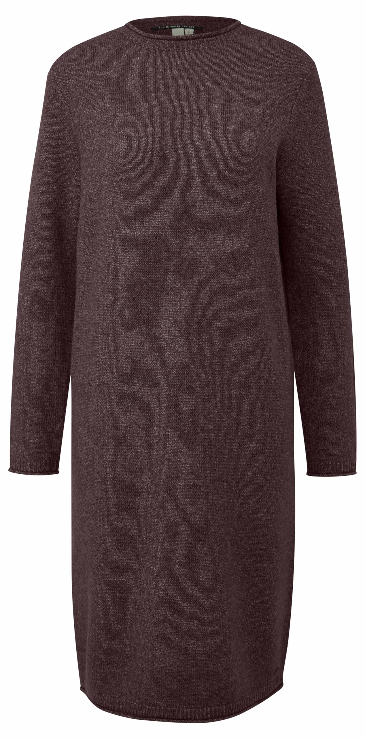 QS Meliertes Strickkleid