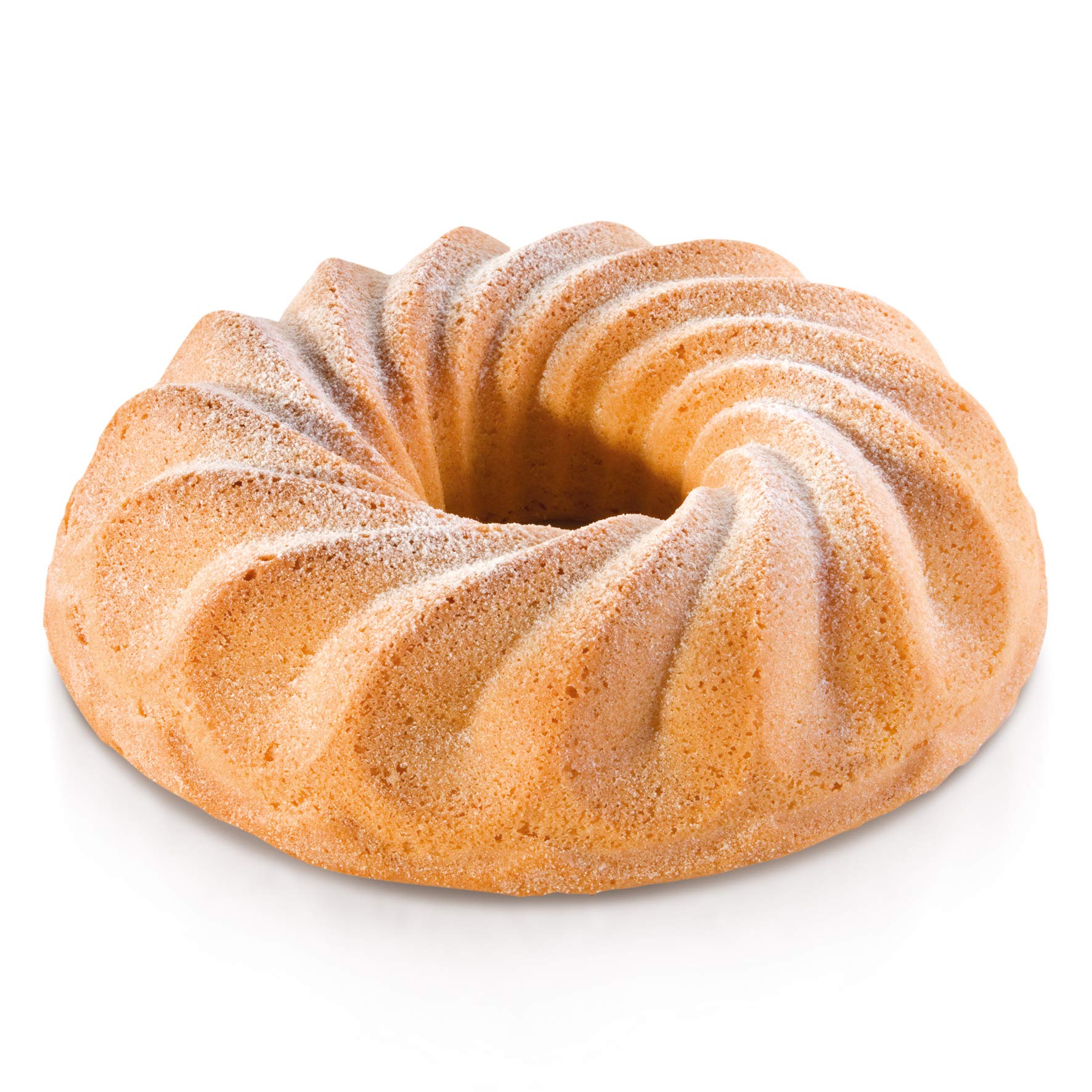 Tescoma 629410 Stampo ciambella basso, silicone, ∅ 24 cm, h 6 cm, Delícia