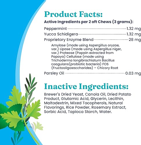 Miniatura 4 de Solid Gold Masticables sin caca para perros, disuasorio de la coprofagia y disuasorio para comer heces para perros que comen caca de perro, deja