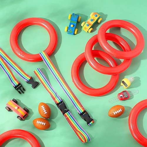 Miniatura 6 de Tatuo Juego de 12 cuerdas para caminar para niños en edad preescolar, cuerda de transición desmontable, cuerda de seguridad para guardería