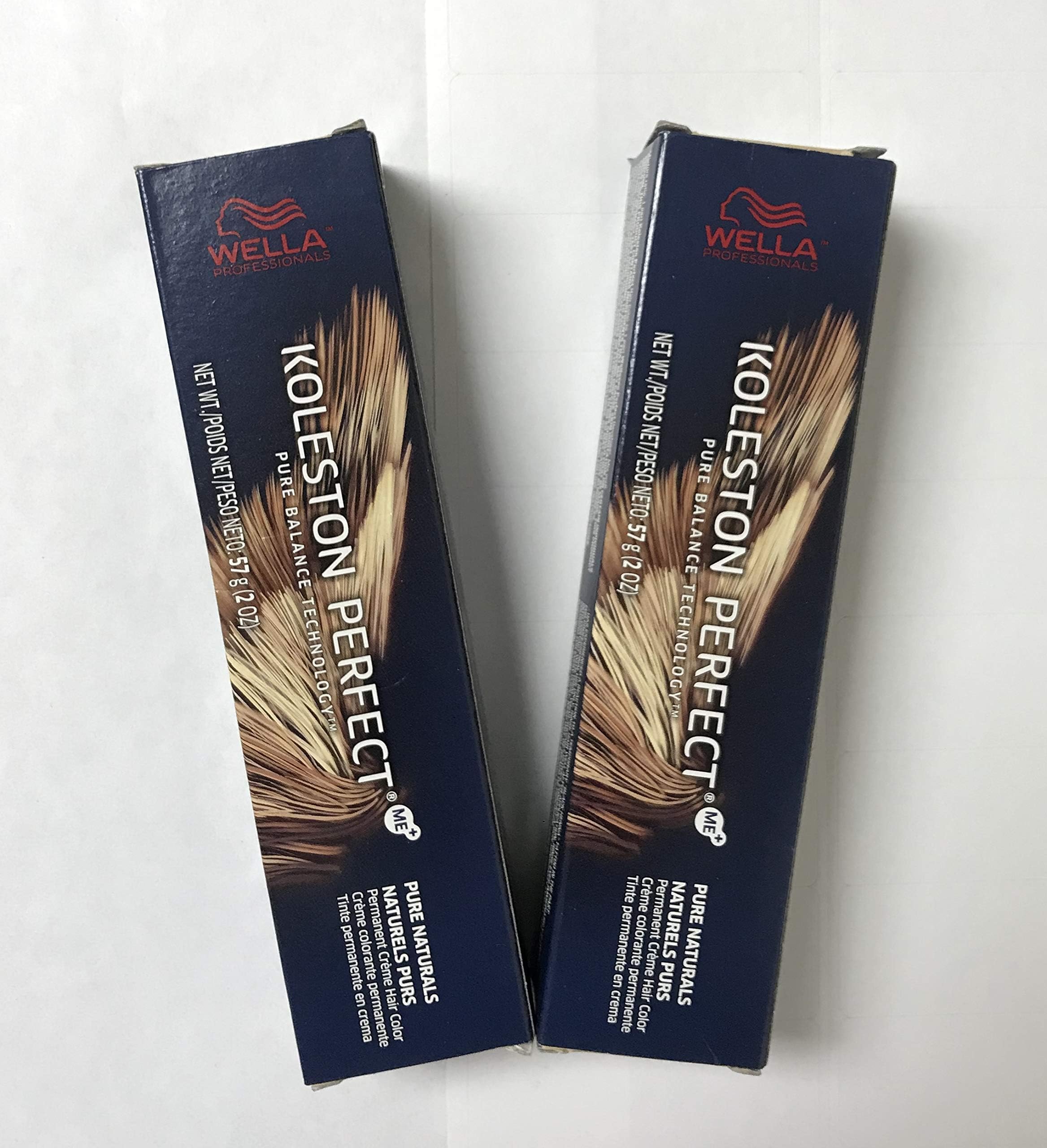 Wella Koleston Perfect ME+ Permanent Creme Hair Color (55/0 Intense Light Brown/Natural) 2oz (PACK OF 2)… (66/0)