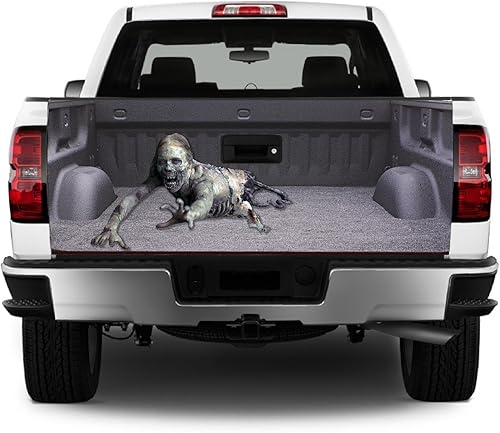 Miniatura 5 de GRAPHIX EXPRESS Calcomanías para puerta trasera de camioneta (T315 Zombie), calcomanías para puerta trasera para camionetas, calcomanías gráficas