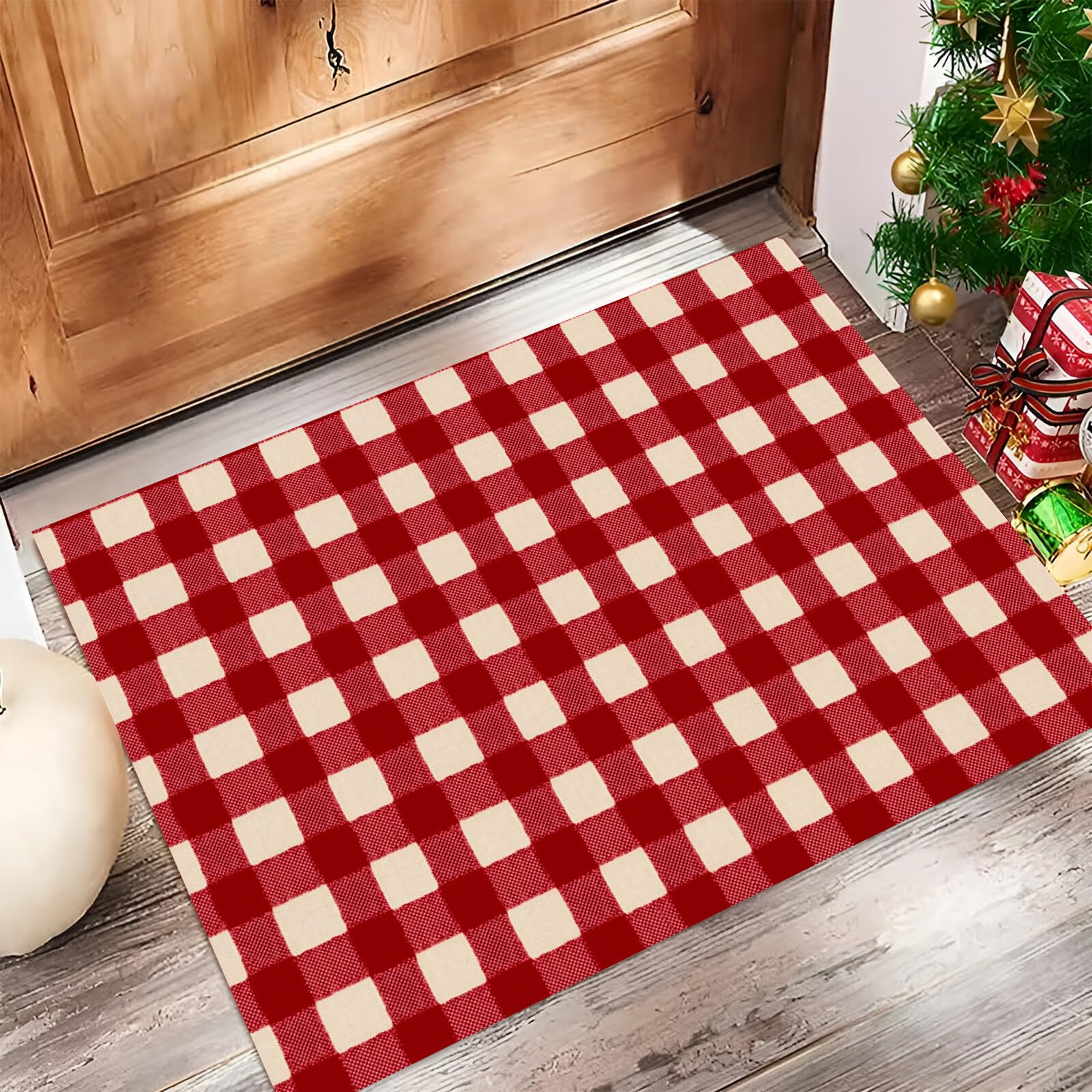 Tapis d'entrée intérieur lavable pour éliminer l'humidité et les saletés