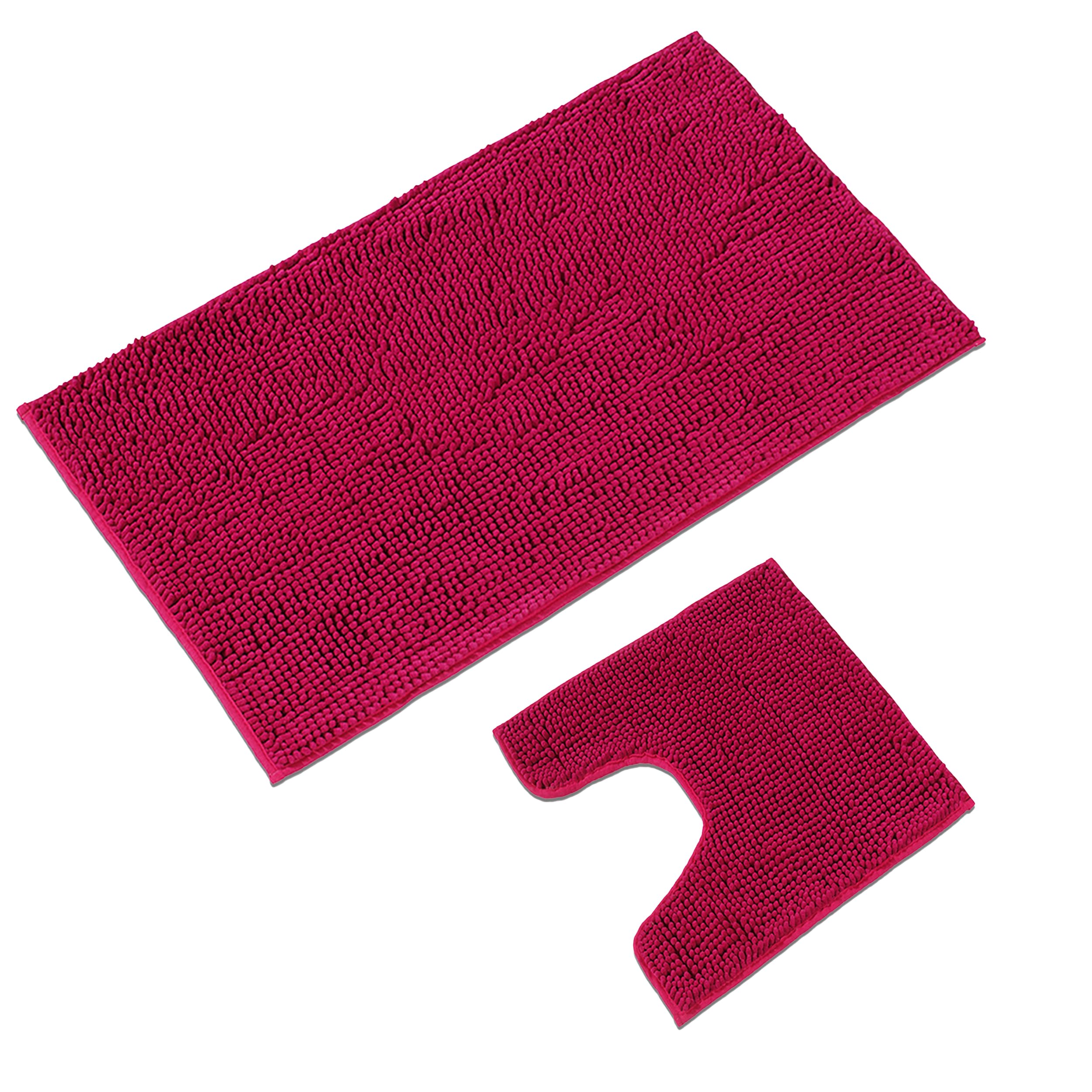 WohnDirect Alfombra Baño Petrolo 45x45cm • Alfombrilla baño Antideslizante y Lavable • Cómoda Y Súper Absorbente — view 81