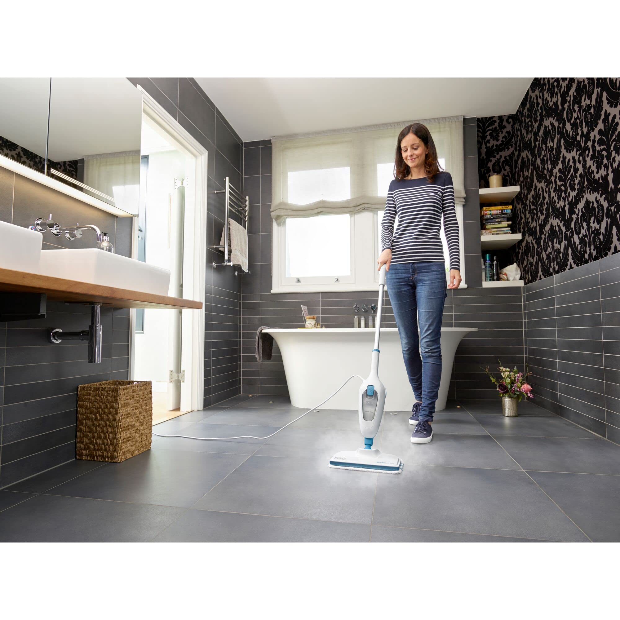 BLACK+DECKER 1300W 5IN1 Steam-MOP
