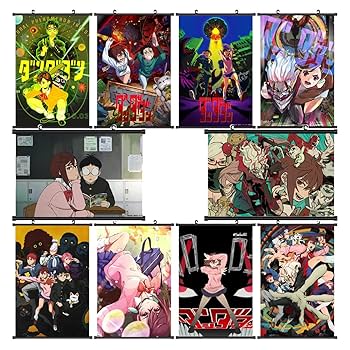 ダンダダン　販促　ロングポスター　5種セット　オカルン　桃　アイラ　ジジ　星子 Amazon.co.jp: ダンダダン タペストリー モモ 綾瀬桃 オカルン
