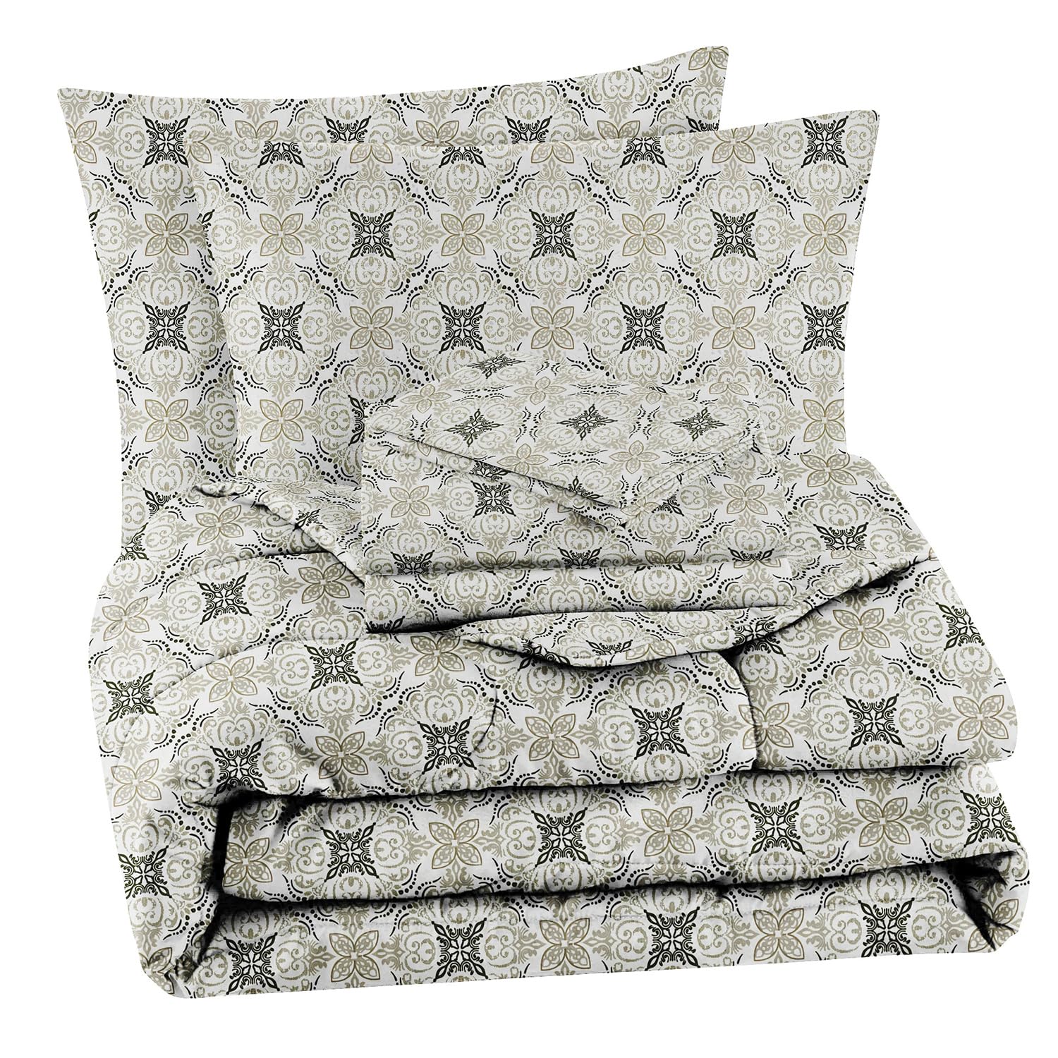 VAS Collections AC Comforter Set - King Size Floral -29