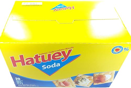 Galletas de soda dominicanas, galletas, galletas, paquete de 20