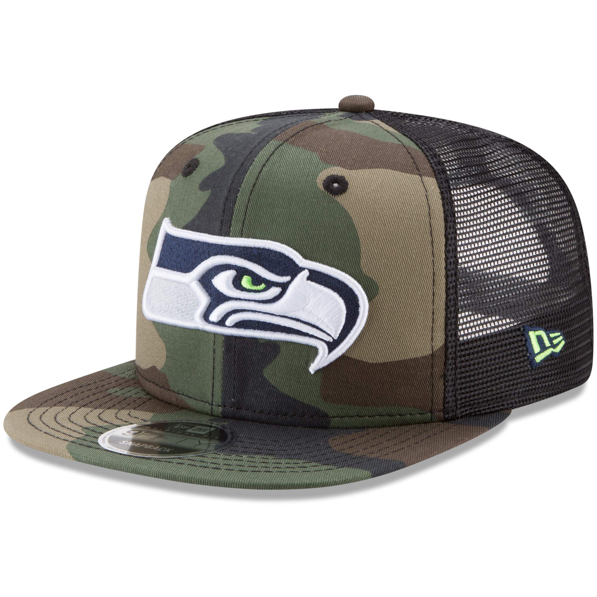 New Era 9Fifty Mesh Snapback Cap Seattle Seahawks Wood camo