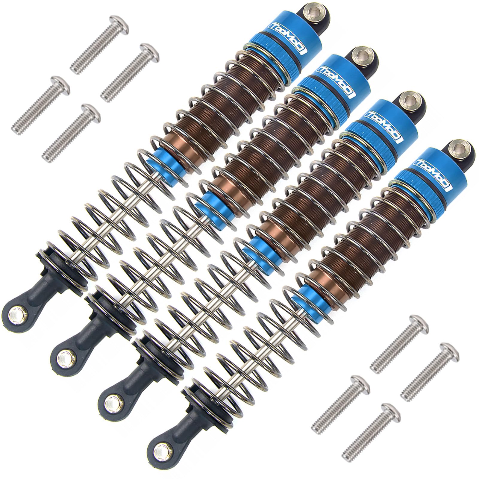 TOOMOD 100MM Oil Shock Absorbers Upgrade Compatible with 1/10 RC Crawlers