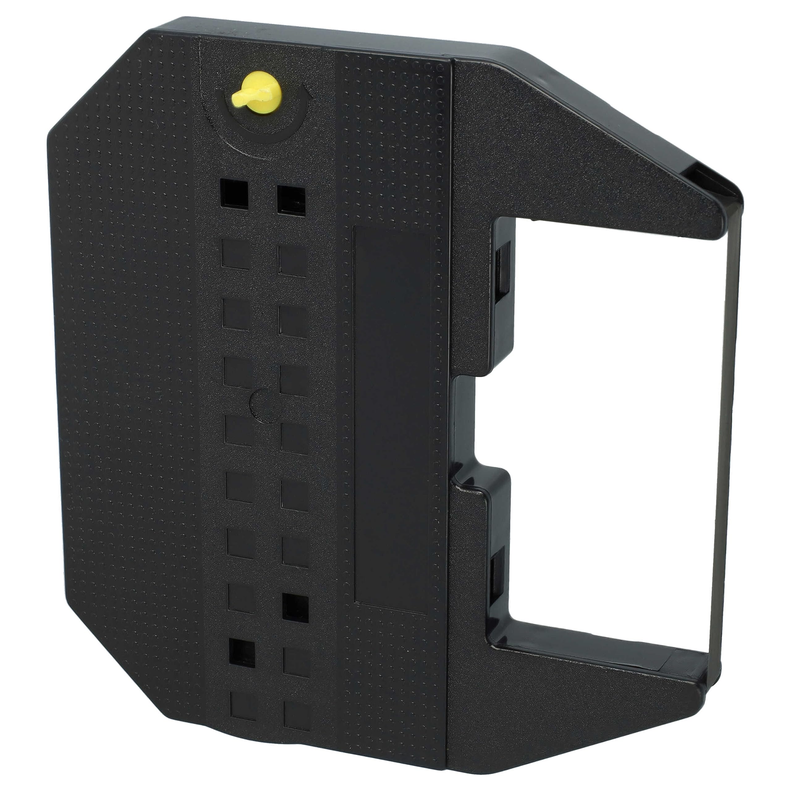vhbw 5x Ruban encreur compatible avec Olivetti Compact, 6500 MD, CT, CT 500 Series machine à écrire - noir