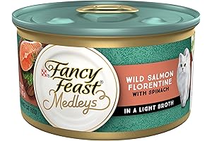 Purina Fancy Feast Medleys Wild Salmon Florentine Wet Cat Food