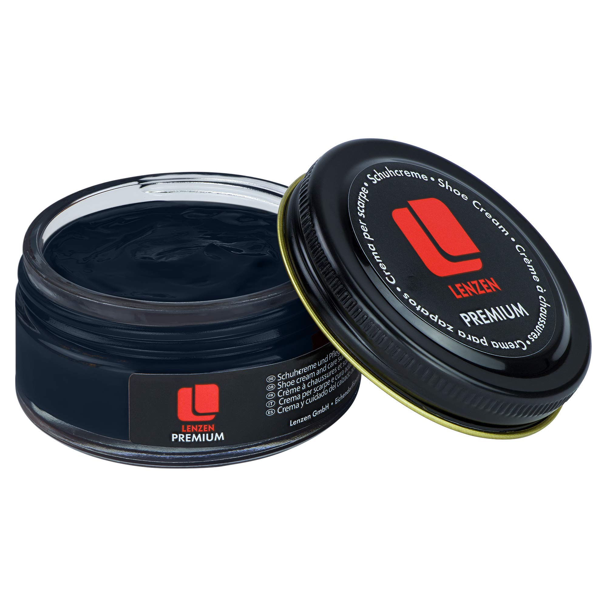 Lenzen Shoe Cream I Shoe Polish and Care for Smooth and Grained Leather
