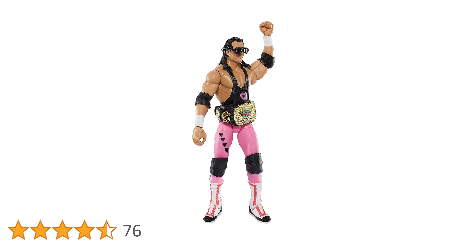 特撮 WWE Elite Flashback Hart Foundation Bret Hart Figure Amazon.com: WWE Elite Flashback Hart Foundation Bret Hart