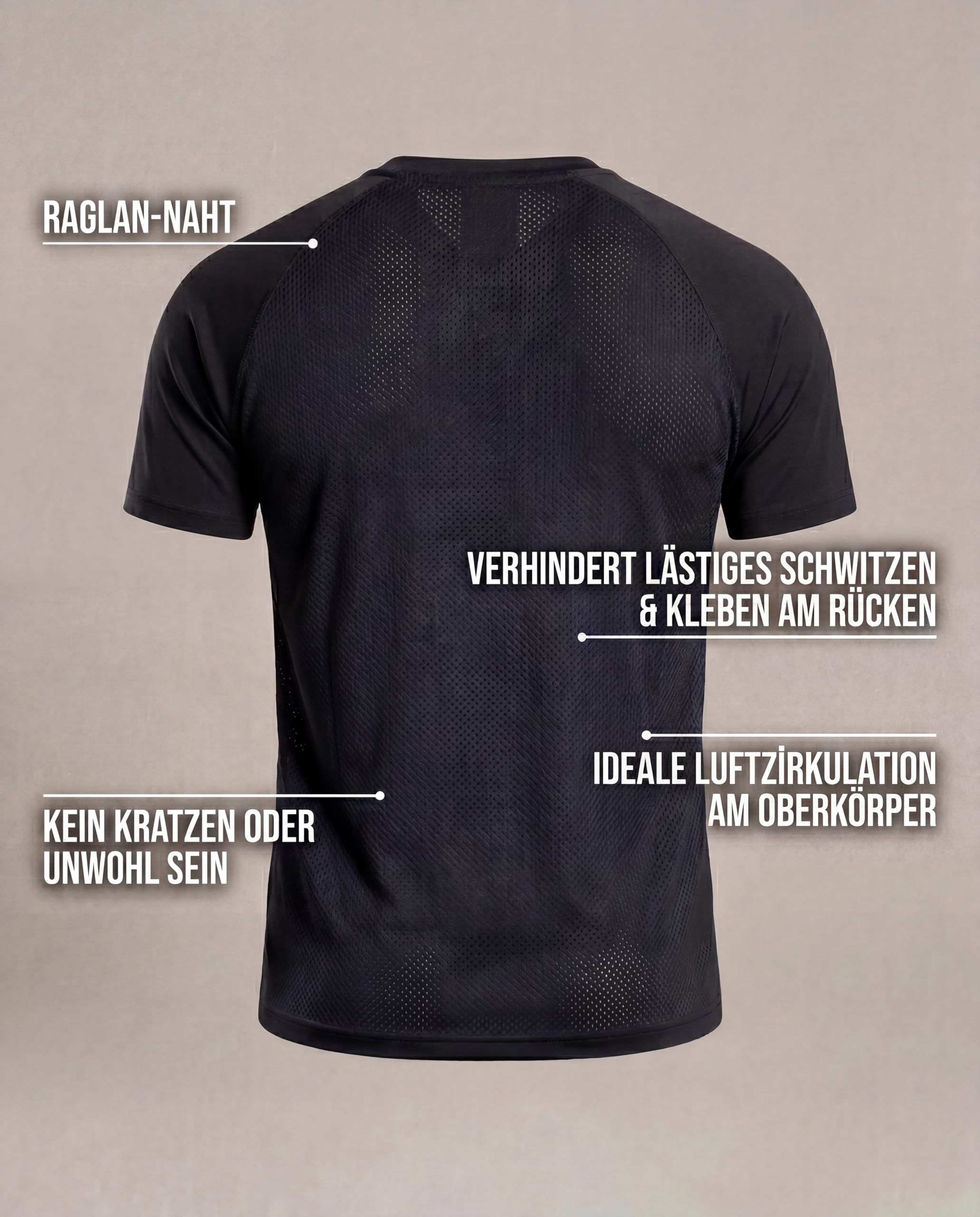 Satire Gym Shirt Herren Sportshirt Kurzarm atmungsaktiv | Bodybuildung