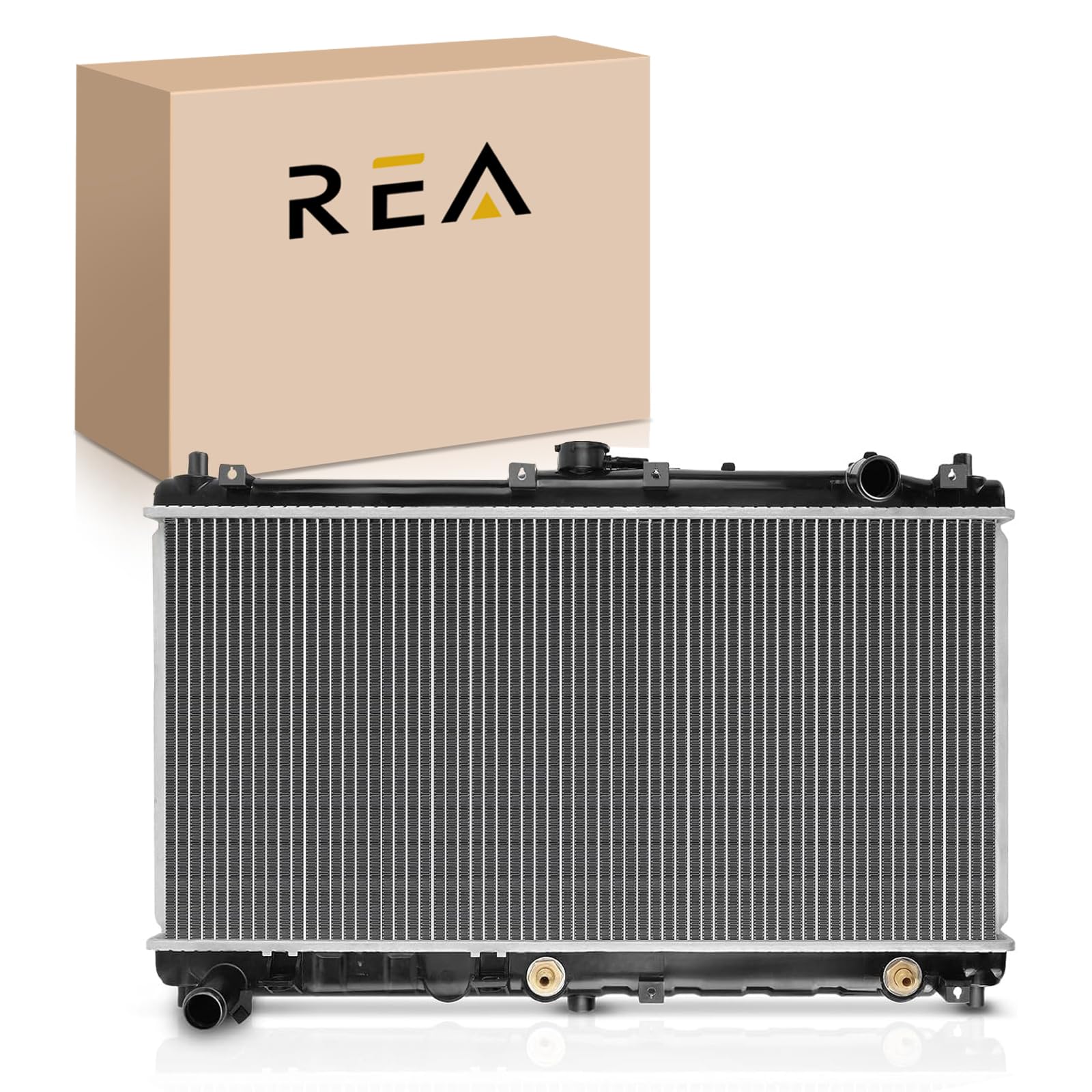 Engine Coolant Radiator with Transmission Oil Cooler Compatible with Mazda Miata 1999-2005 L4 1.8L, Automatic Transmission, Replace# BP4W15200A