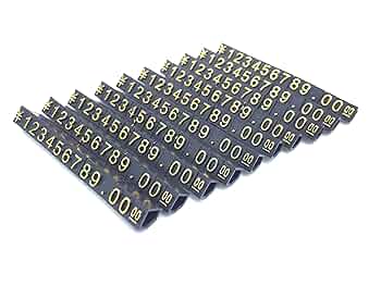 Amazon | 値札 ブロック / プライス キューブ （14 ピース × 10