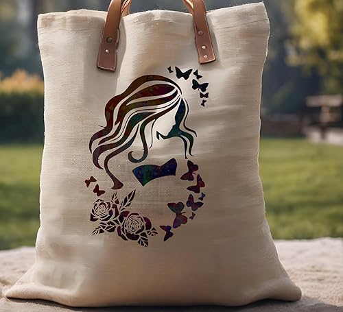 Miniatura 4 de Plantilla de plantilla reutilizable para pintar en paredes, madera, artes y manualidades (631) - 8.5 x 11 pulgadas