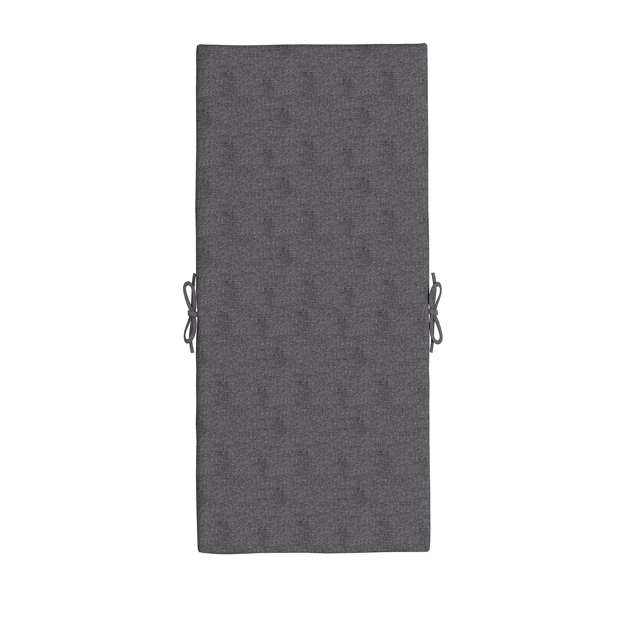Outsunny Lot de 2 Coussins d'extérieur Chaise 8 cm 112L x 51l cm Gris Foncé