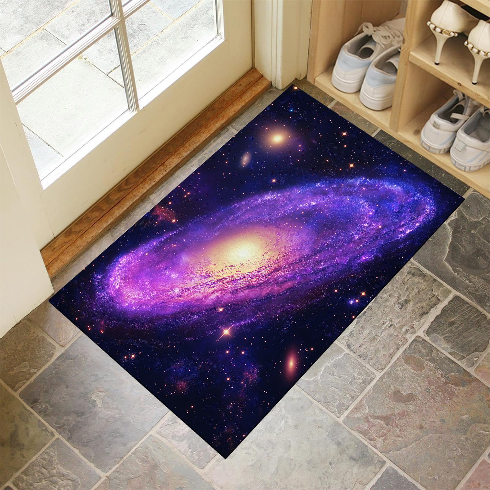 Tapis de porte 90x150cm extérieur et paillasson lavable antidérapant grand format