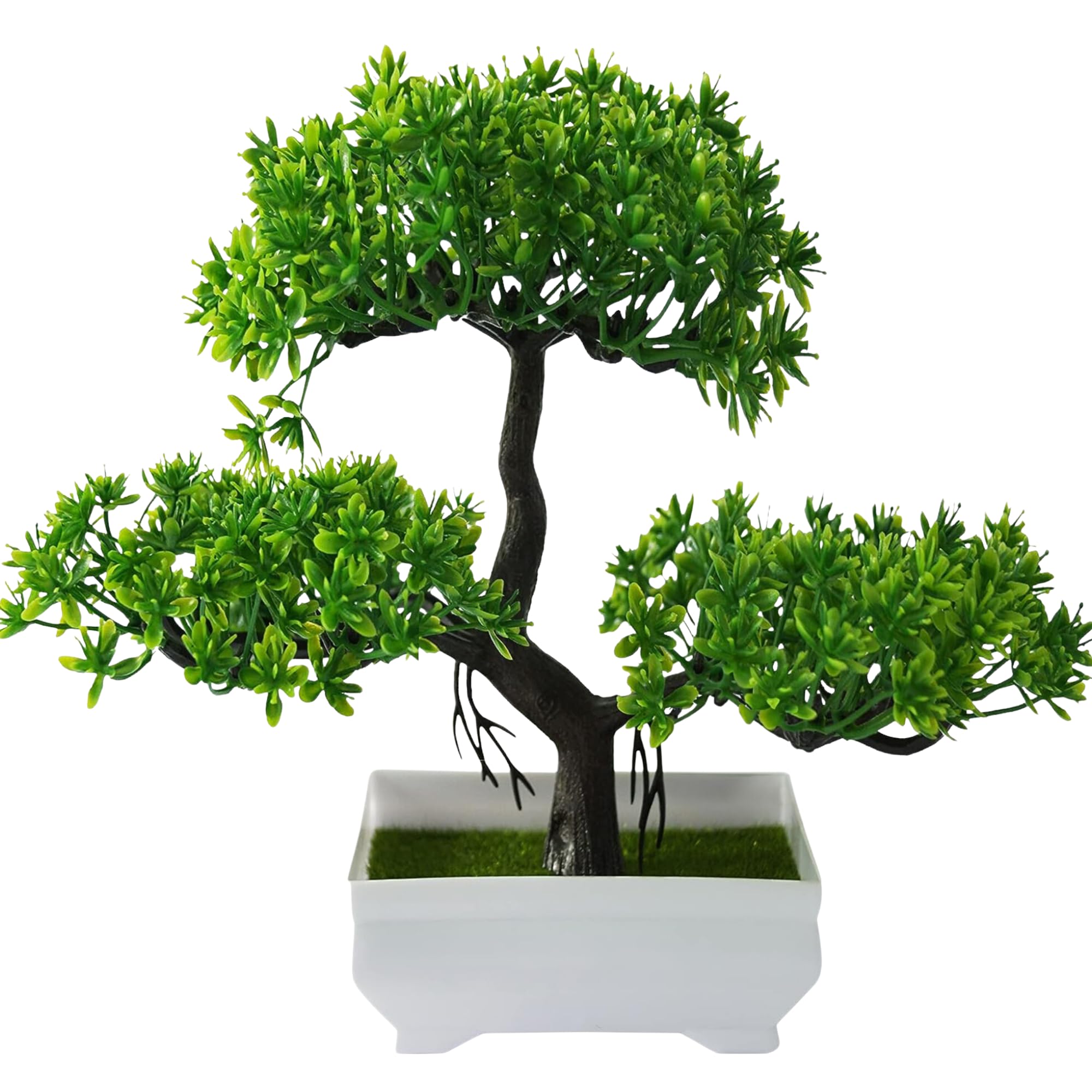 Amazon.de: Knstlicher Bonsai Baum 18x27 cm  Realistische Kunstpflanze fr  Innen & Auen  Japanische Dekoration  Falsche Pflanze fr Zuhause, Bro,  Garten  Immergrn & Pflegeleicht