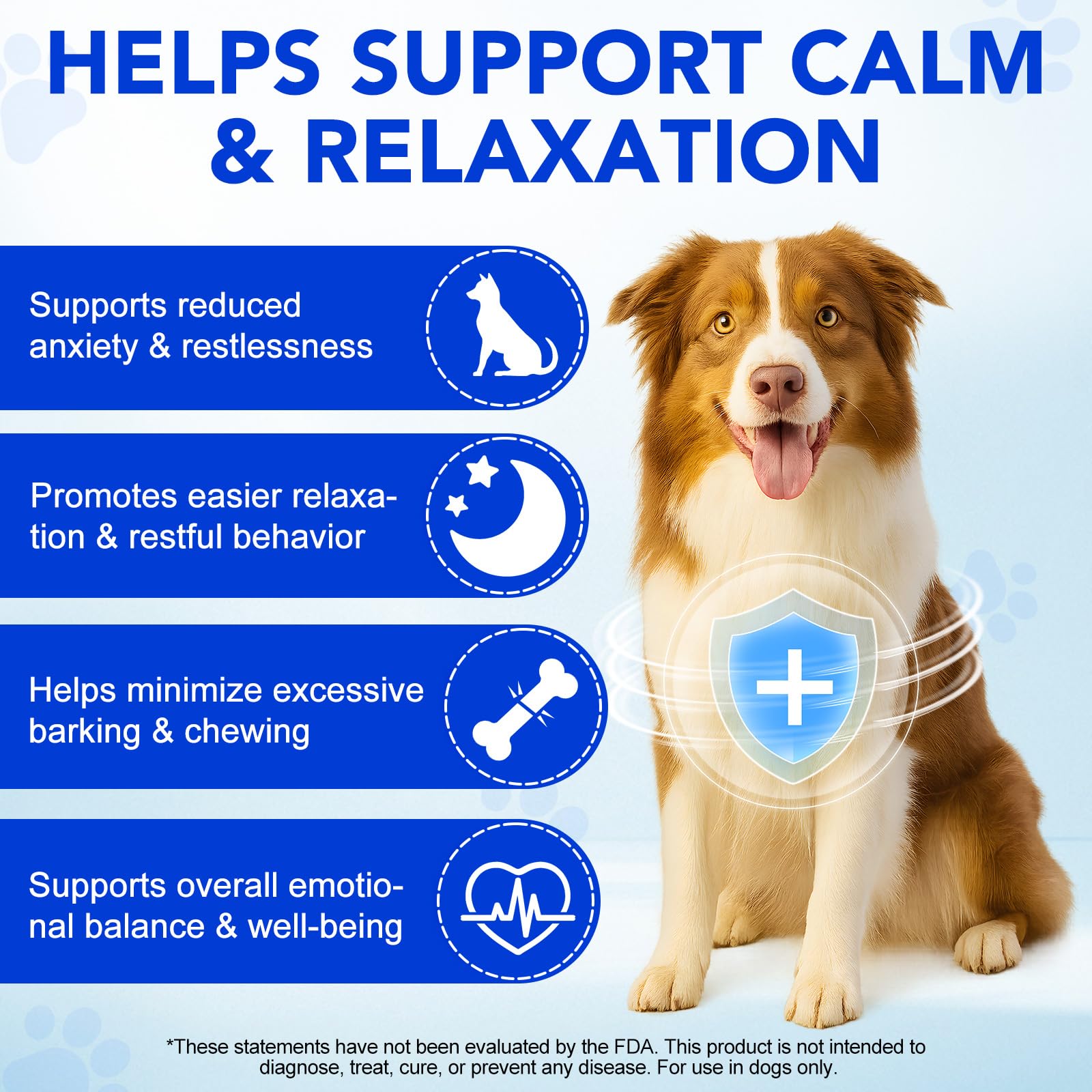 CLFJLXYX Calming Dog Treats That Work, blue - Image 2