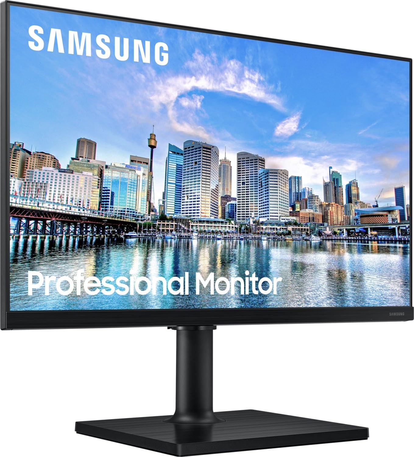 Samsung LF27T452FQRXEN – Monitor professional de 27'' FullHD (1920z1080, 5 ms, 16:9, 2x USB, 2x HDMI, DP, VESA, IPS, Freesync, Eye saver, ajustable en altura) Negro