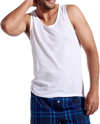 Jockey Mens 2 Pack Athletic Vest
