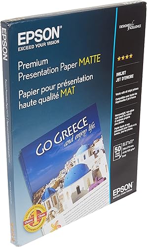 Miniatura 5 de Epson Papel mate pesado de 85 x 11 pulgadas 50 hojas S041257