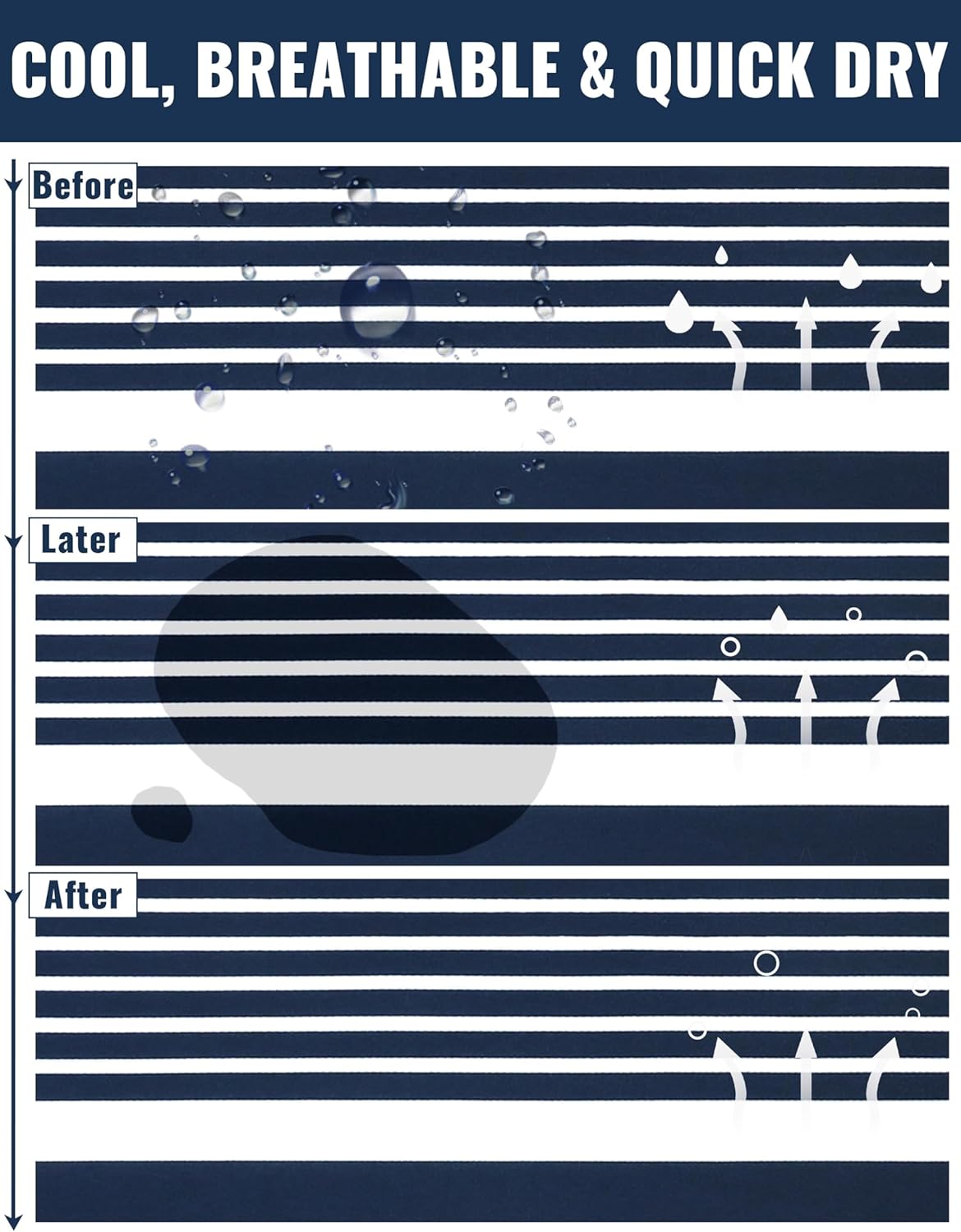 Sarfel Mens Swim Trunks with Compression Liner Mens Bathing Suit 7 Inch Inseam Men's Board Shorts Quick-Dry Swim Shorts Men - Image 5