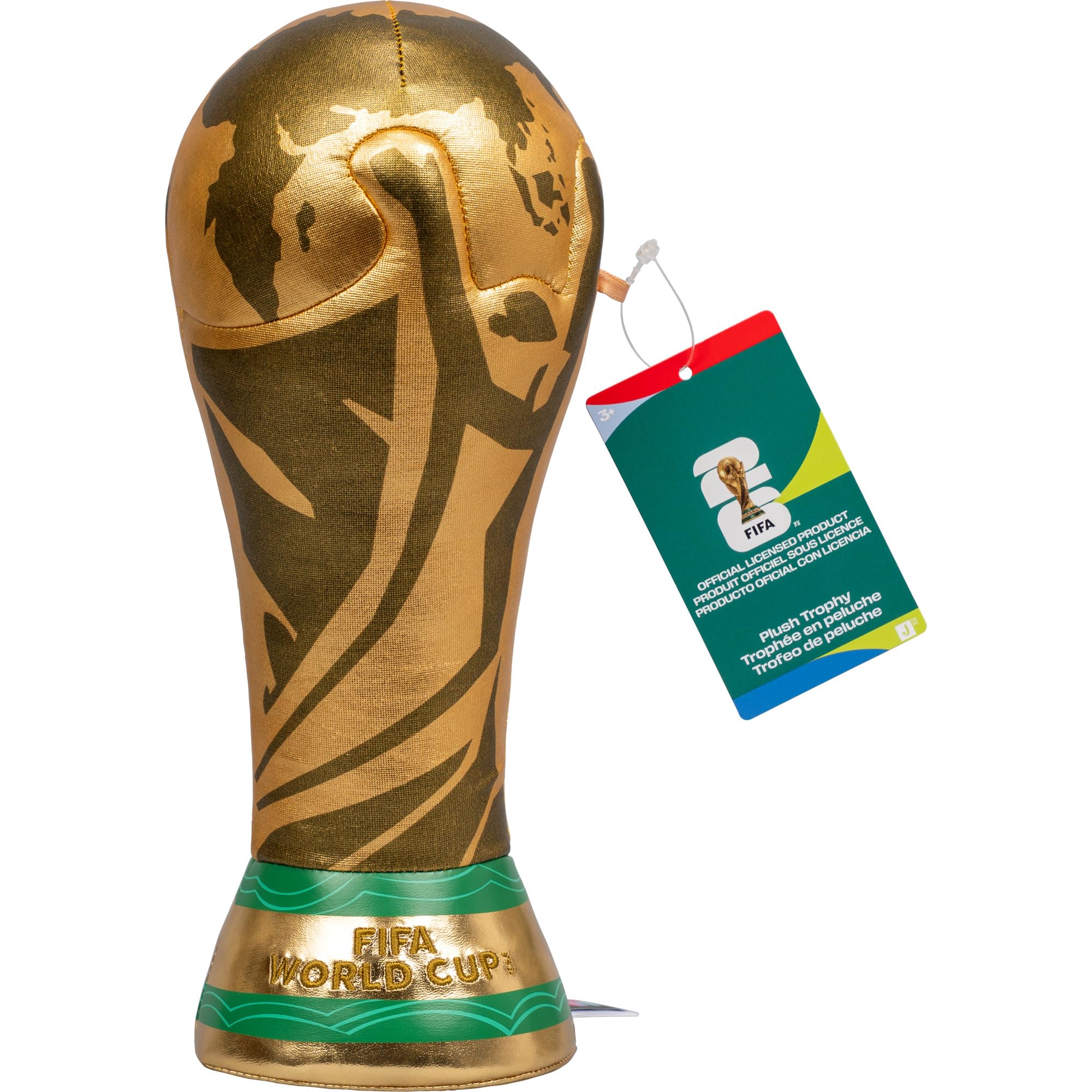 Amazon.com: Jazwares FIFA World Cup 2026 10-Inch Plush Trophy