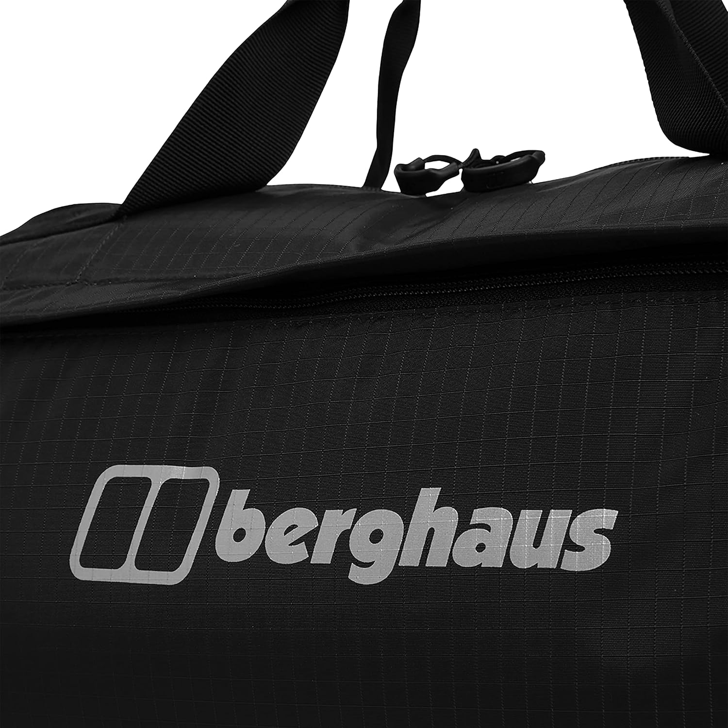Berghaus Unisex Carry All Mule Holdall Duffel Bag | Compact and Lightweight | Detachable Shoulder Stap, Black/Black, ONESZ