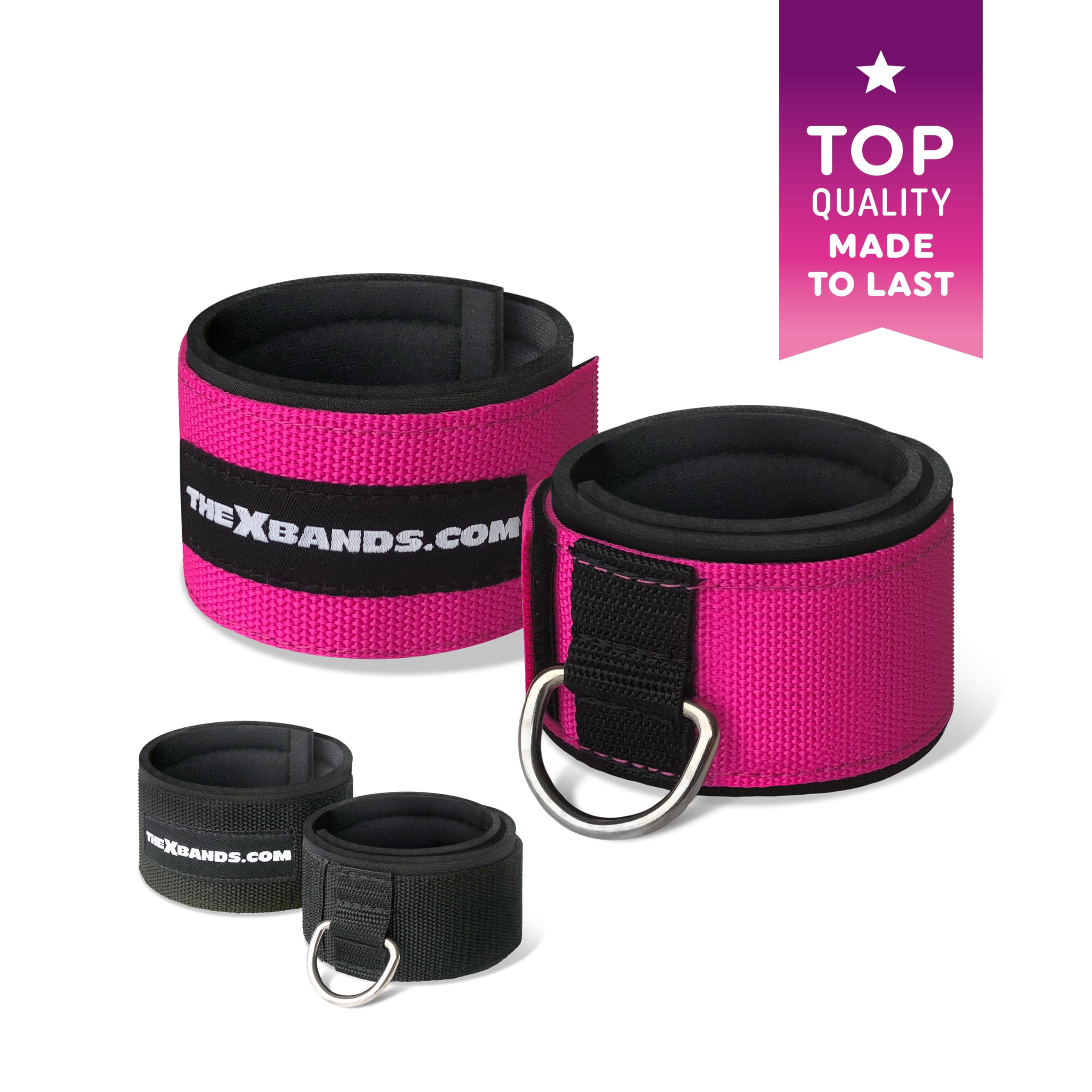 The x Bands - Accesorios de Cable para Gimnasio - Accesorios de Equipo de Gimnasio - Equipo de Fitness en casa - Accesorios de máquina de Cable - Equipo de Crossfit para Asas de Gimnasio en casa
