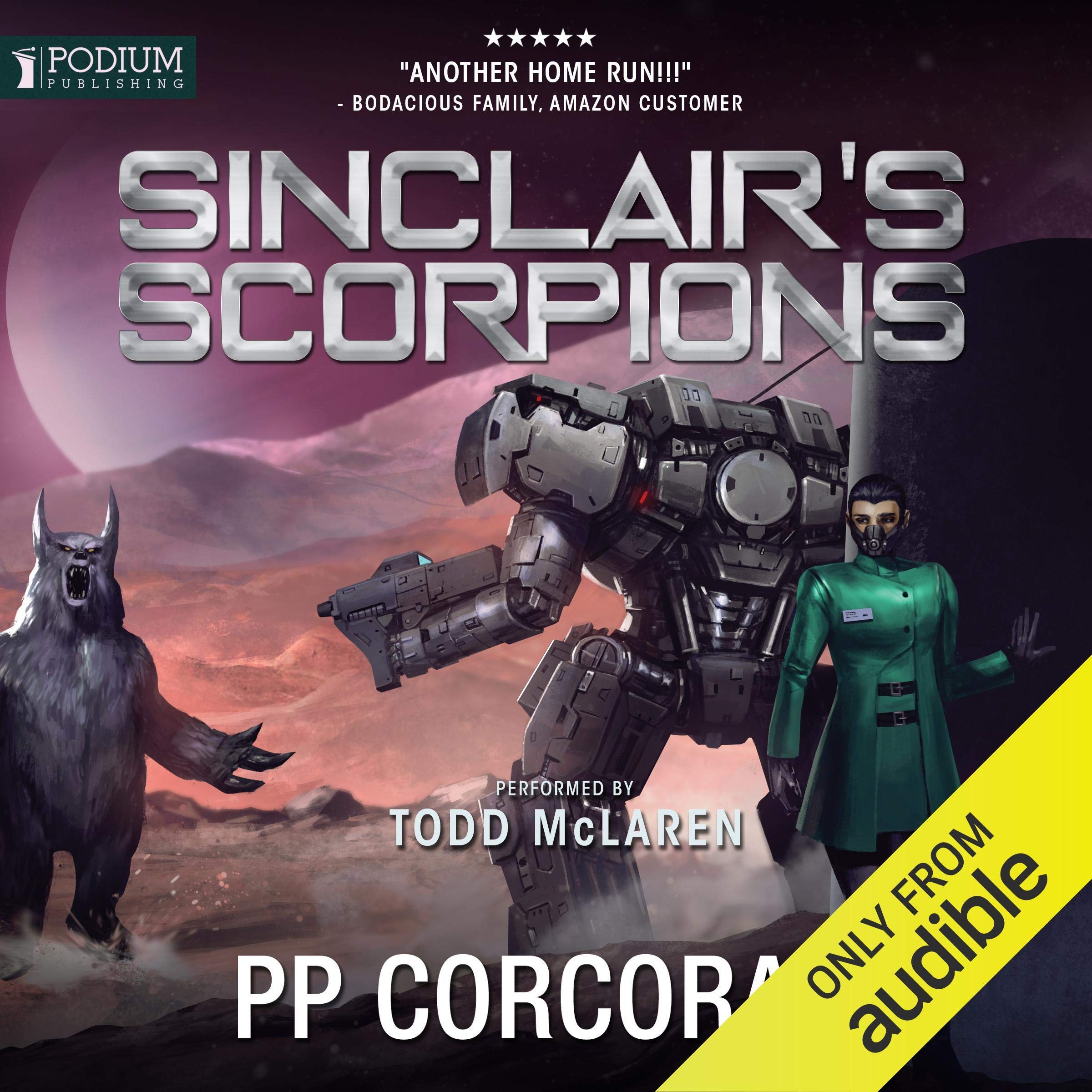 Cover art for Sinclair's Scorpions