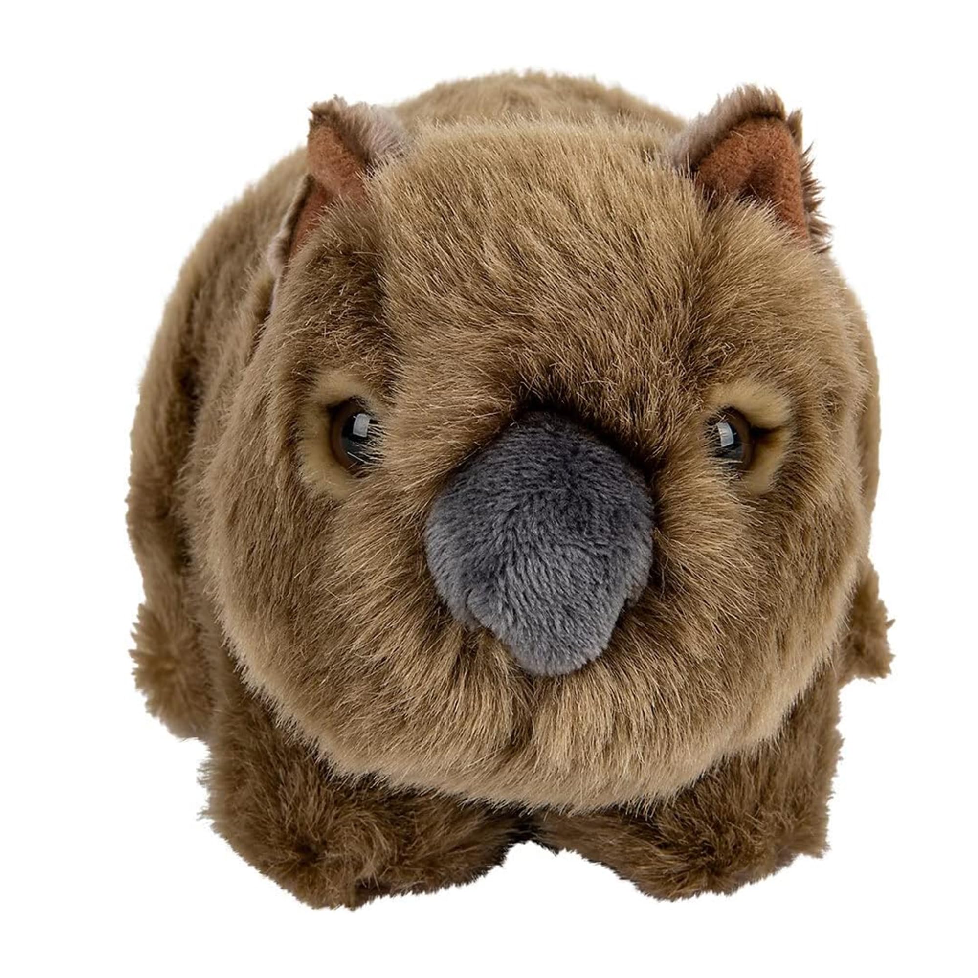 Forest & Twelfth 7" - 8" Stuffed Animal, Soft Plush Toy, Cute Stuffed Animal for Boys and Girls, Realistic Looking Small Stuffed Animals, Nursery and Room Decor (7" Wombat)