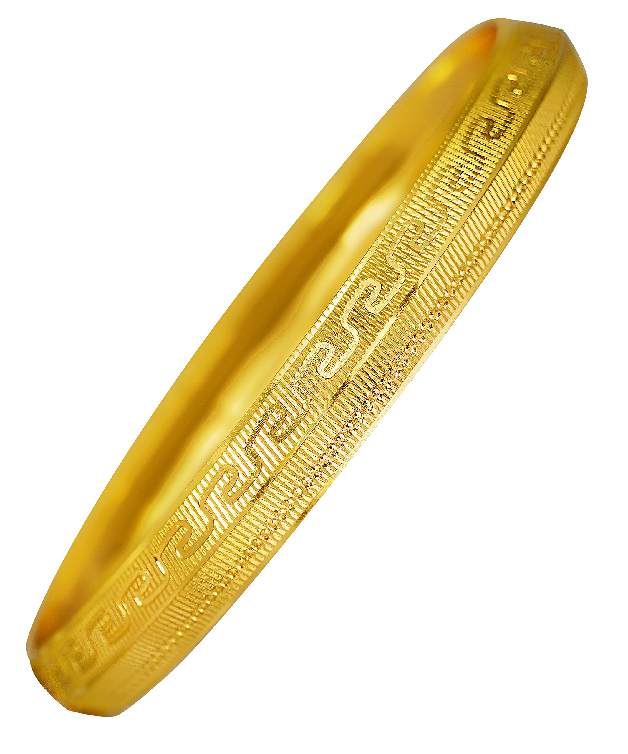 JFL - Jewellery For Less Latest One Gram Gold Plated Handsome Design Golden Punjabi Sardar Sikh Kada for Men & Boys. (B09X5SNFMJ) Amazon Price History, Amazon Price Tracker