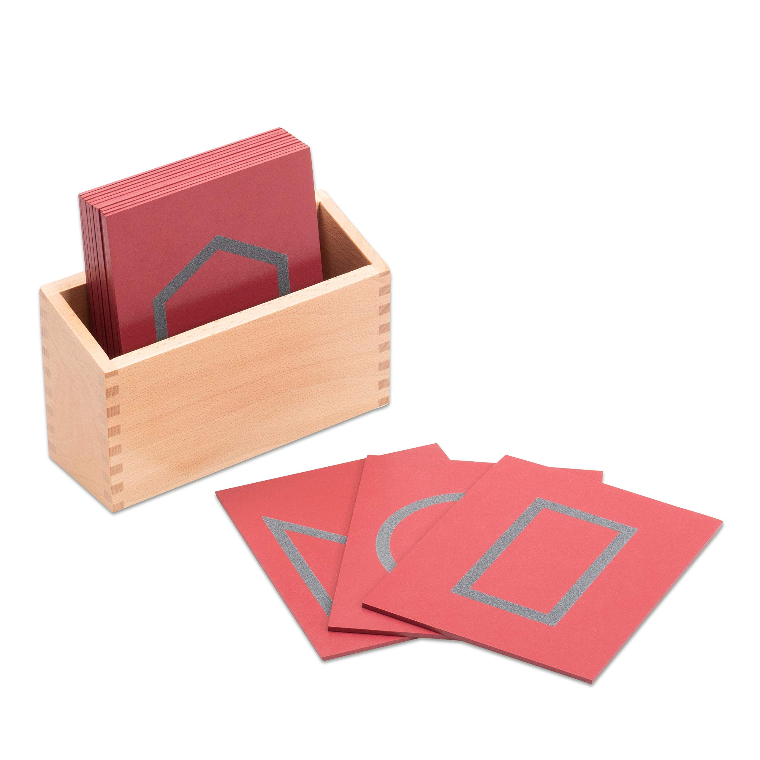 Betzold Sandpapier geometrische Formen 13 Tastplatten Sinnesmaterial