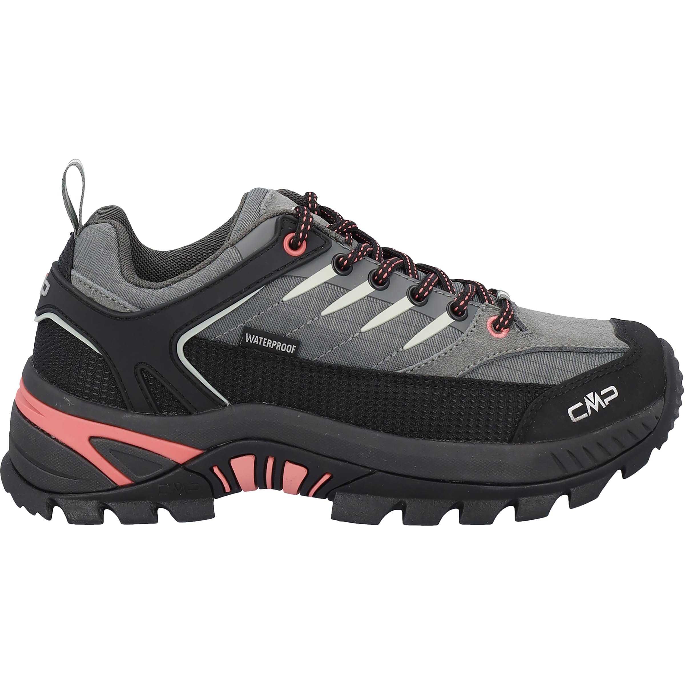CMP Donna Rigel 2.0 Low WP Scarpe, Avocado-Coral, 39
