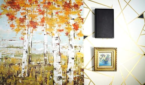 Miniatura 7 de Rockville Par Rock Slim 70B Negro 5.25" 70V Altavoces de pared de restaurante comercial