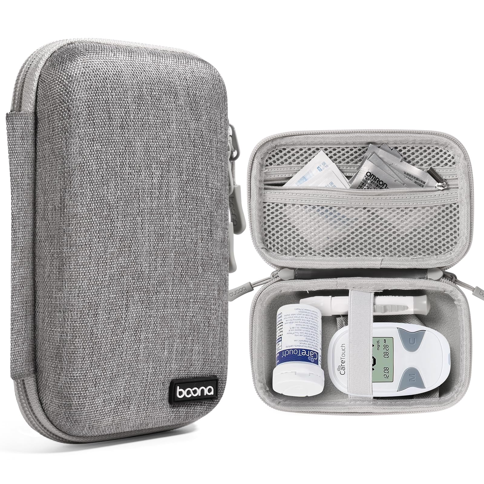Photo 1 of Seqoiyia Diabetic Travel Case - Gray