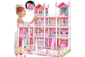 Barbie Dream Dollhouse | Palatial Playhouse with 4-Stories and 15 Rooms
