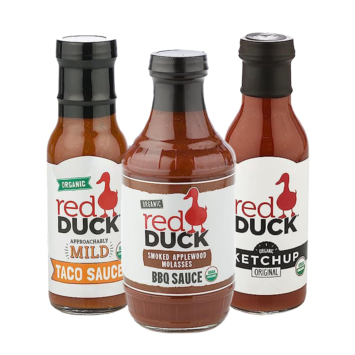Red Duck Organic Condiments Variety Pack, Organic Mild